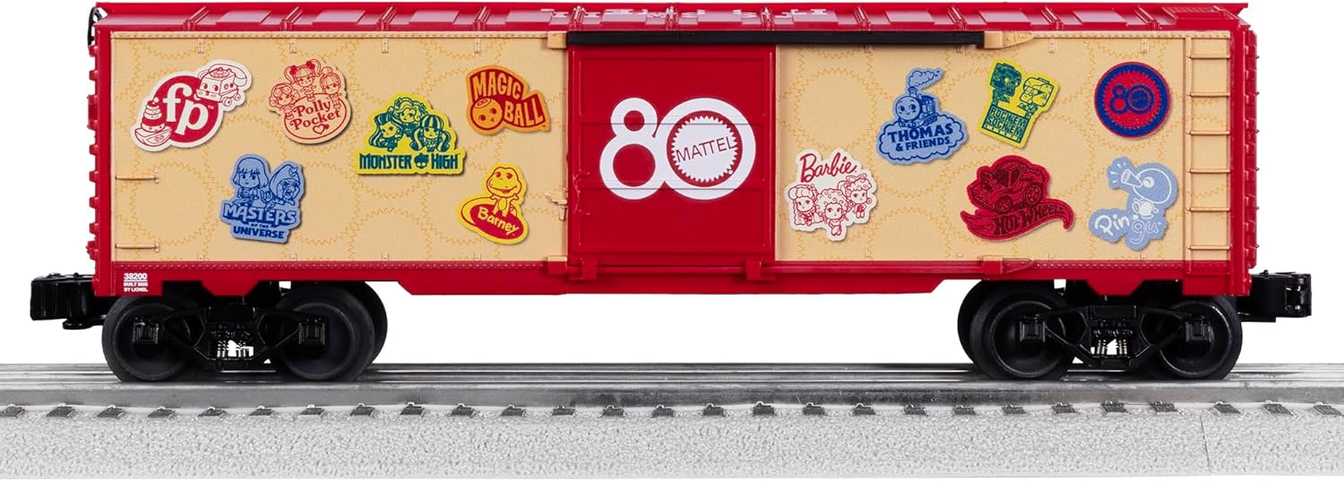 Lionel Mattel 80th Anniversary MUSA O Gauge Model Train Boxcar