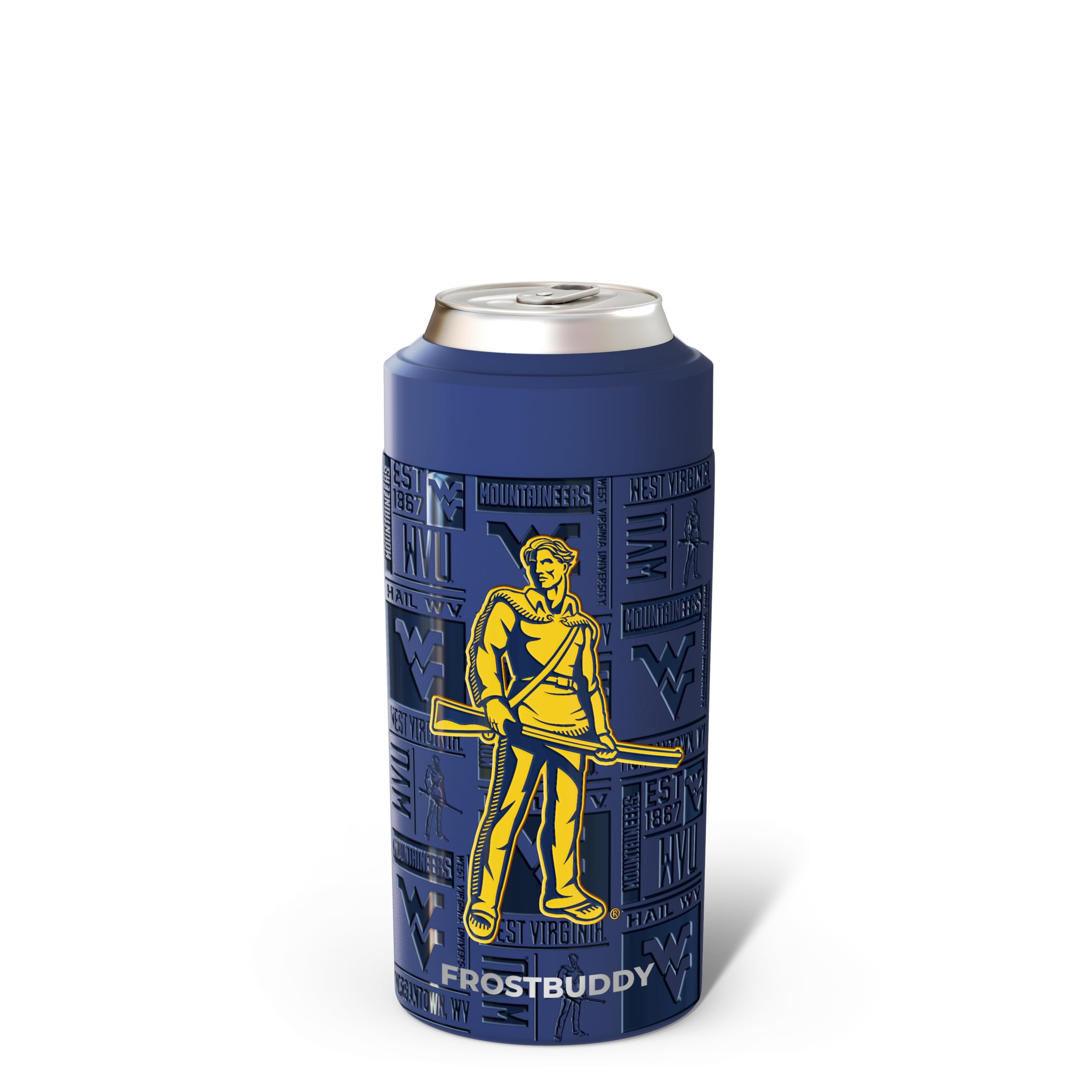 Frost Buddy Universal Can Cooler (West-Virginia-Mountaineers | Legacy)