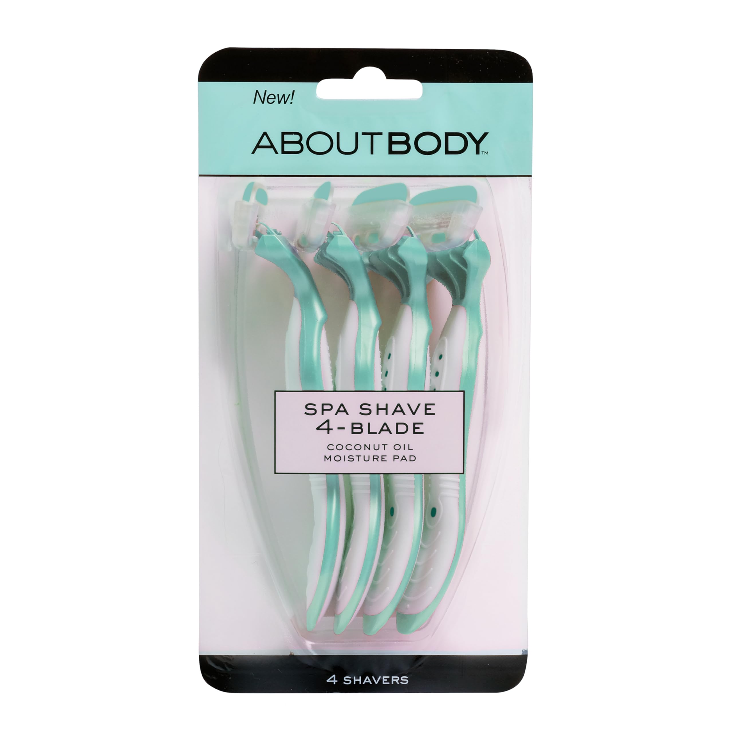About Beauty Spa Shave 4 Blade Disposable Razors Includes 4 Disposable Shavers Adjust to Curves for a Close
