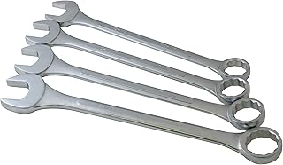 SUNEX TOOLS 9604 Super Jumbo SAE Combination Wrench Set, 4-Piece, Silver Price In India
