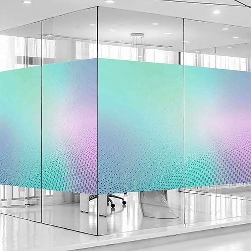 Miniatura 13 de Película de vinilo para ventana de privacidad y protección de la luz, adhesivo para ventana, autoestático, película de vinilo para oficina en casa