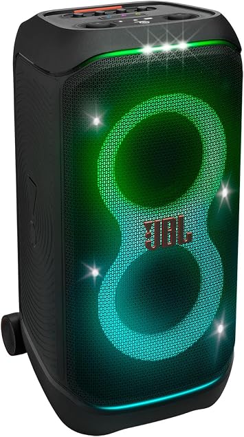 JBL PartyBox Stage 320 Party Speaker & divvi Mic w/case Bundle