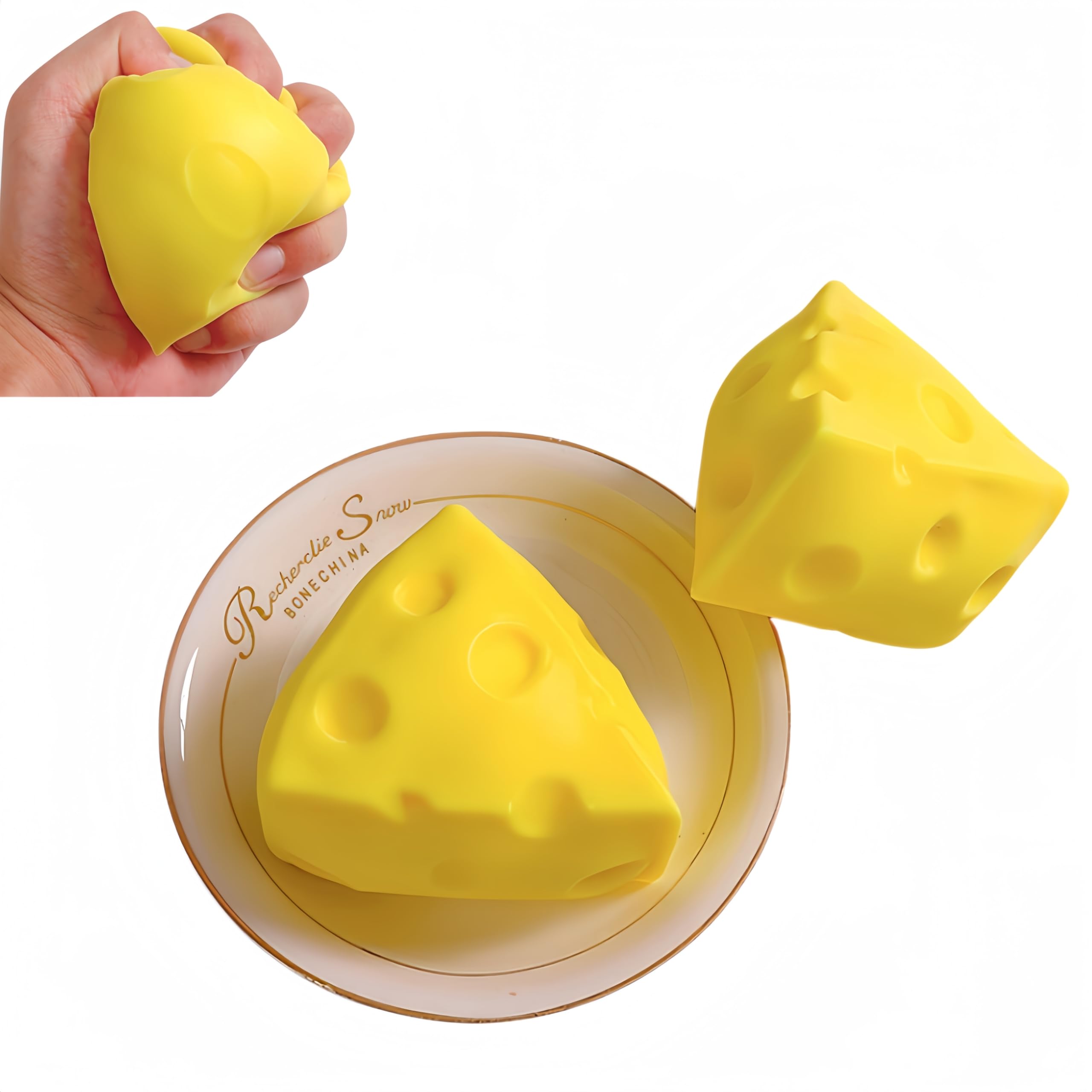 Amazon | JINSUPIN スクイッシーチーズストレスボール (1パック