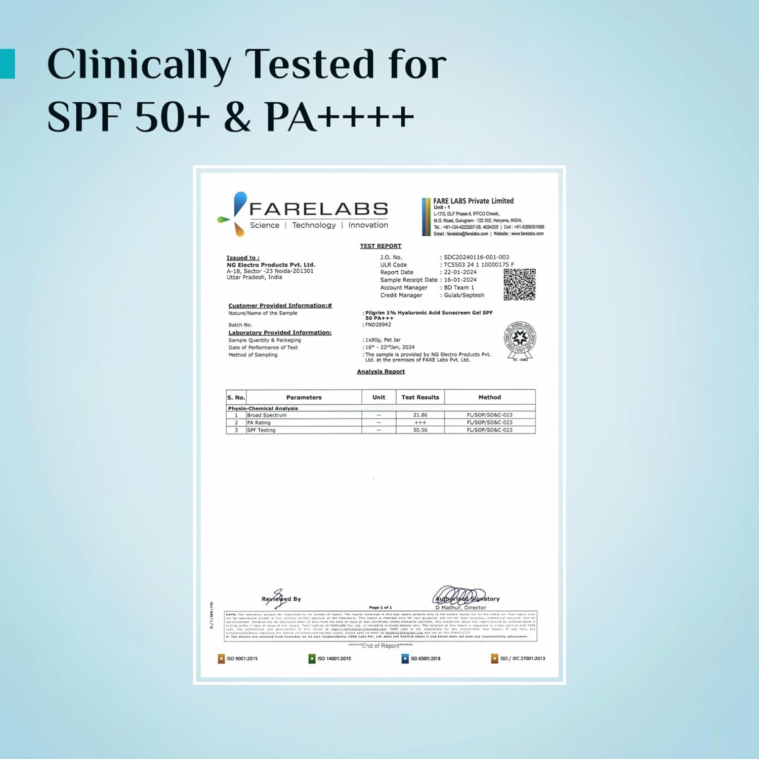 1% Hyaluronic Acid Aqua Sunscreen Gel thumbnail 8