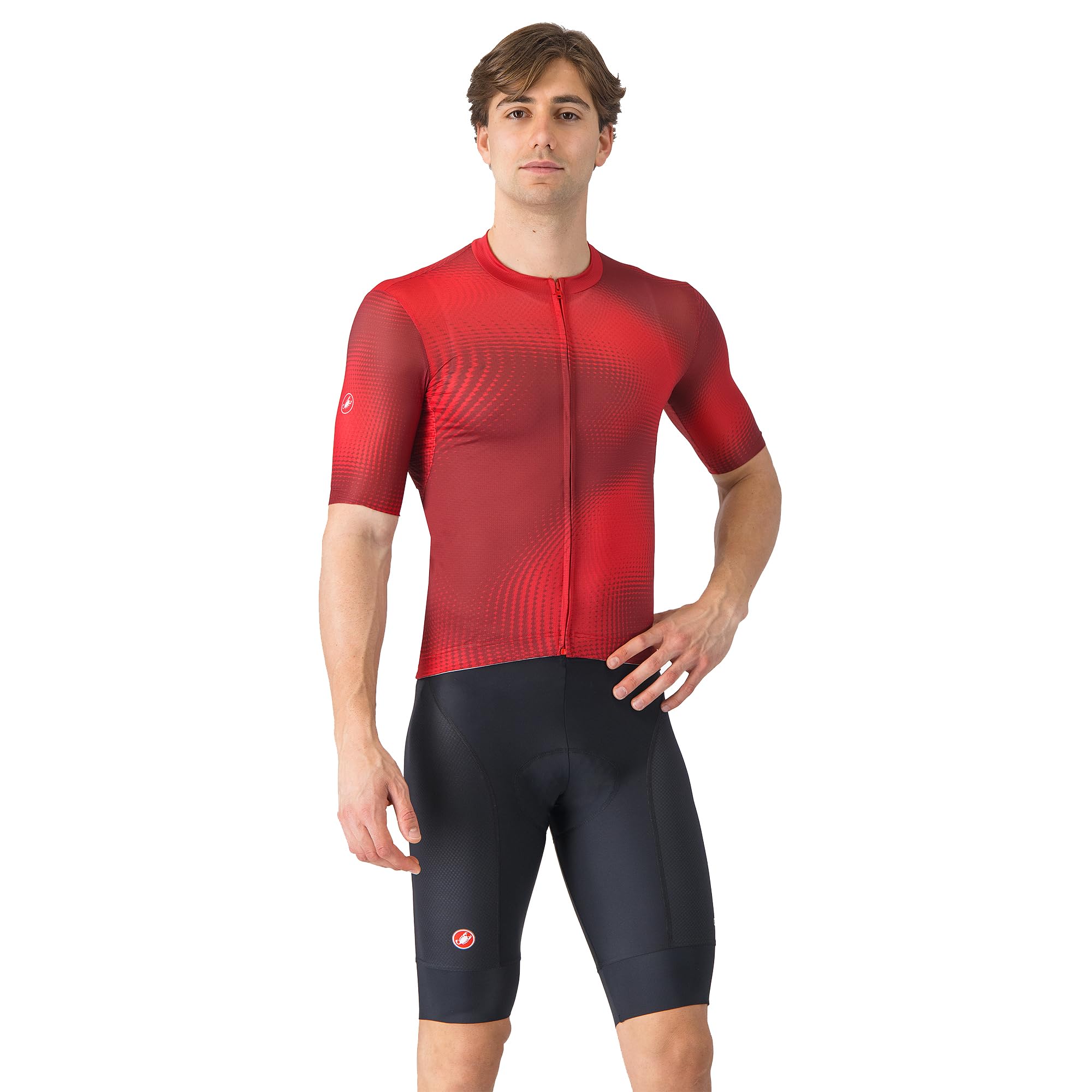 CASTELLI Competizione 2 - Almohadilla de asiento para hombre, para todas las condiciones, para ciclismo de carretera, ciclismo de grava y carreras de nivel superior