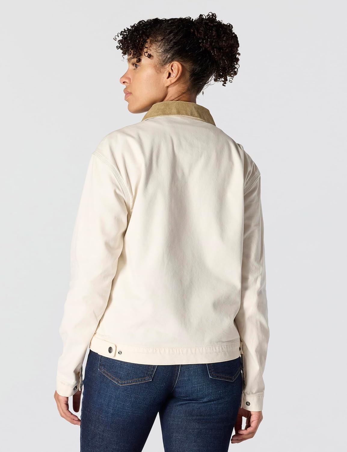 Carhartt womens Rugged Flex Loose Fit Canvas Detroit Jacket - Image 3