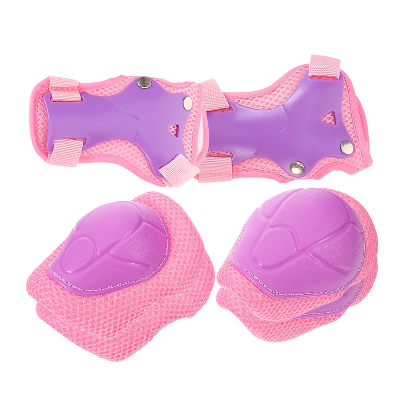 Abaodam Adjustable Skating Pad Guard Boys and Girls Protective Knee Pads for Riding Skating Skiing Outdoor Sports