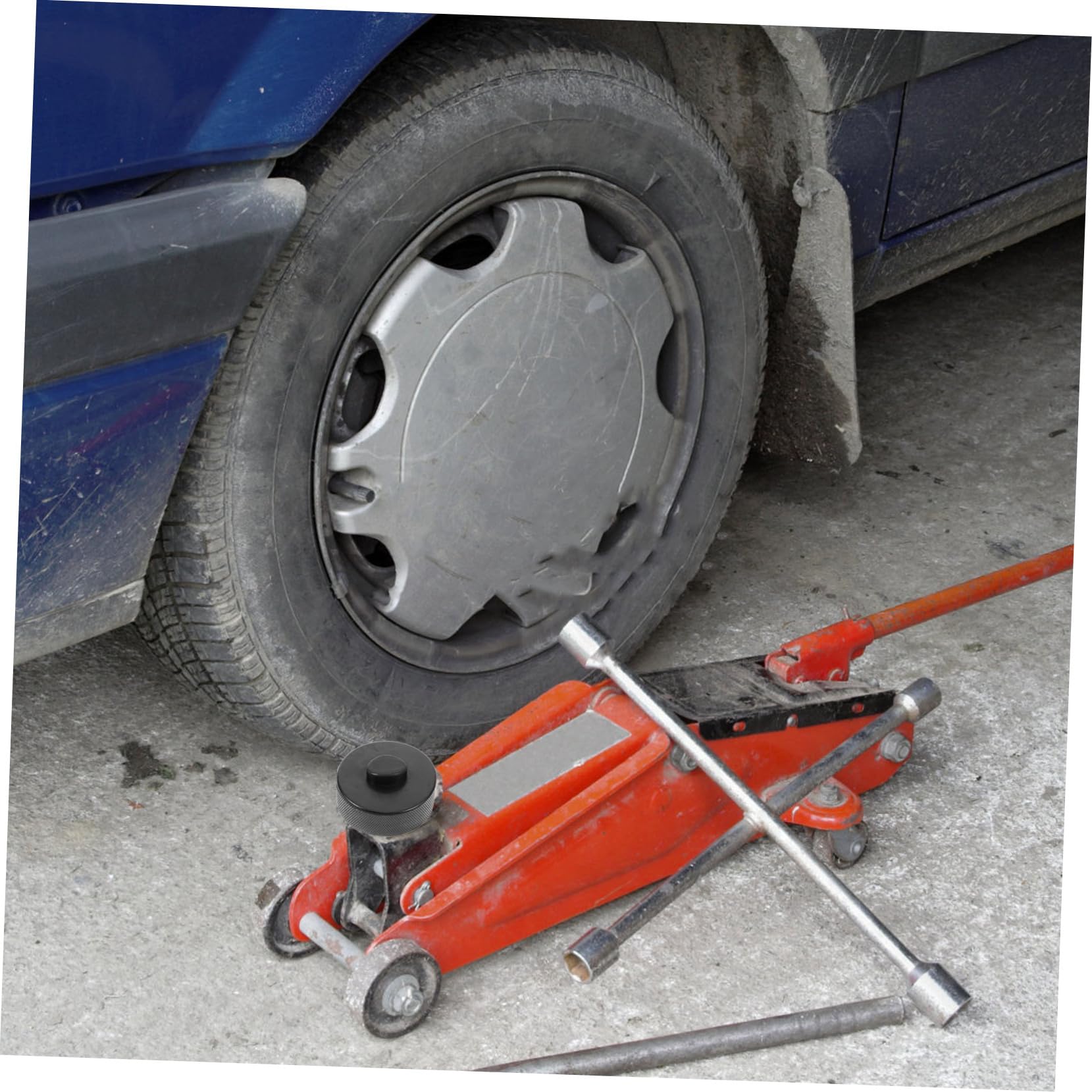 NULYLU 4pcs Stabilizing Jack Pads Car Auto Jacking Lift Pads Jack Stand Accessories for Floor Universal Fit Car Rubber