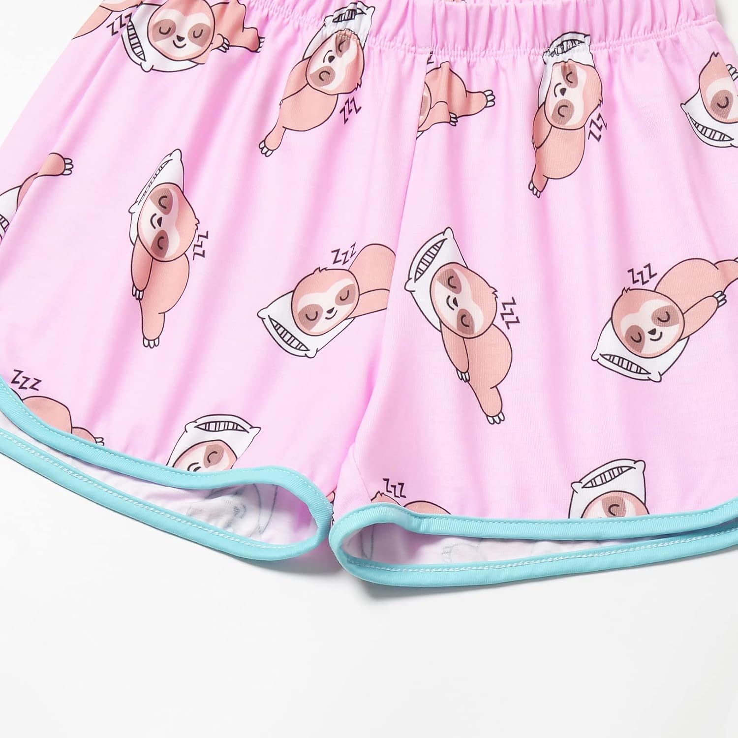 QPANCY Pajamas for Girls Unicorn Pjs Sets Little Kids Summer Short Sleeve Sleepwear - Image 6