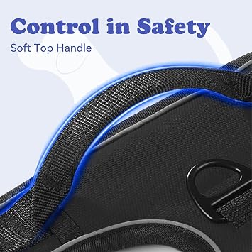 Dog Harness for Large Dogs, No Pull Anti-Pull Heavy Duty