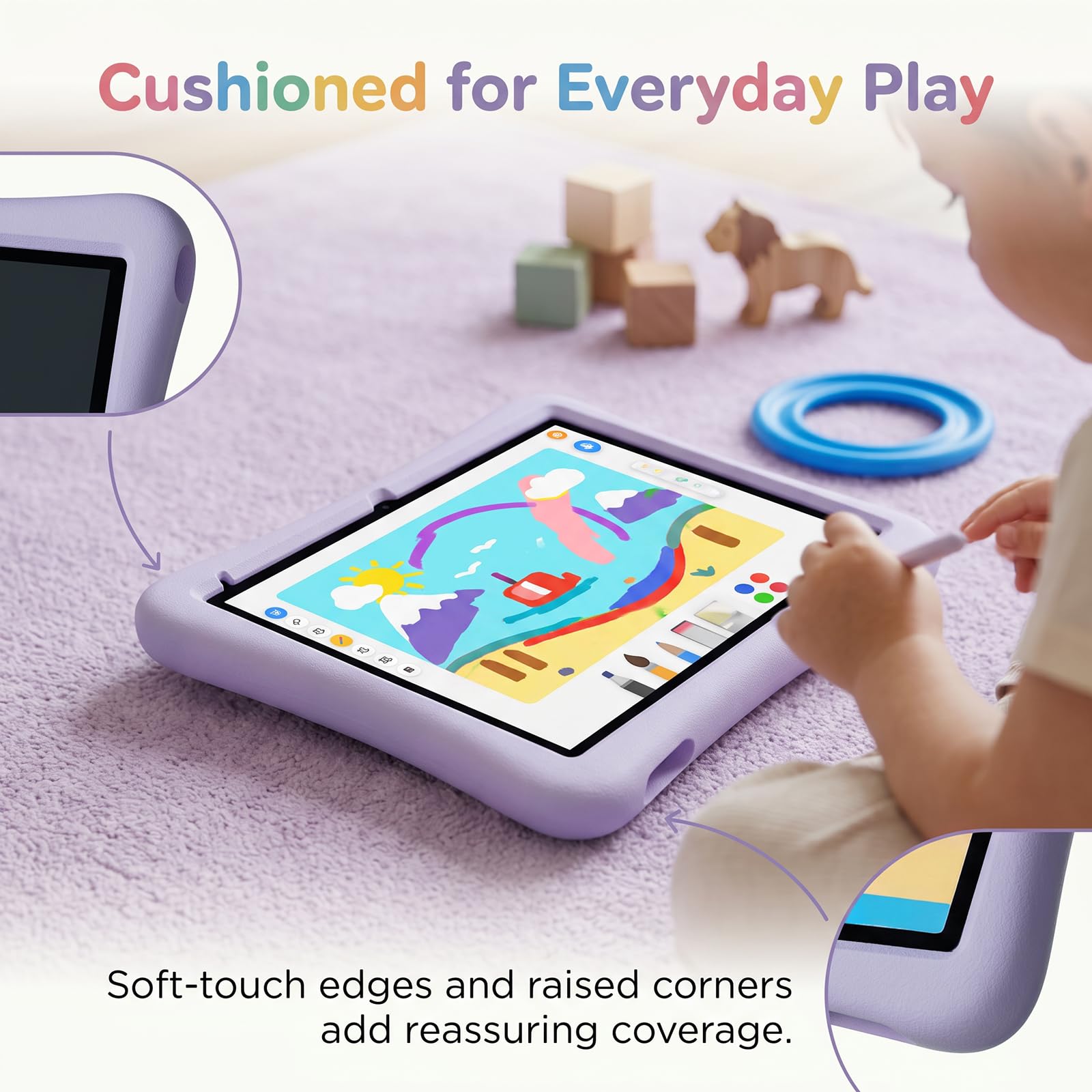Amazon.co.jp: キッズタブレット 10インチ Androidタブレット 子供用