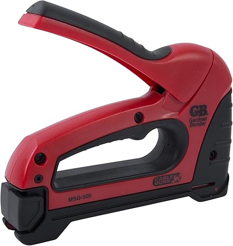 Vista 19 de Gardner Bender MPS-2080 - Grapa pequeña de alambre y cable 5/16 por paquete, 461166, paquete de 250, azul