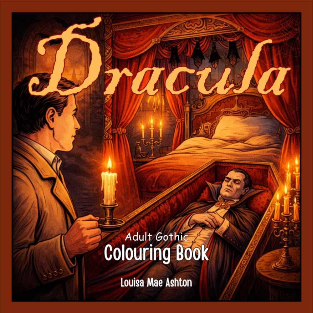 Dracula: An Adult Gothic Colouring Book