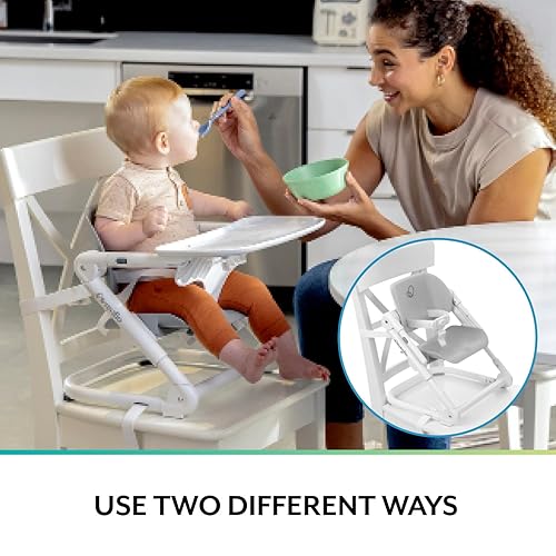 Miniatura 3 de Evenflo Silla elevadora plegable portátil 2 en 1 Eat & Go