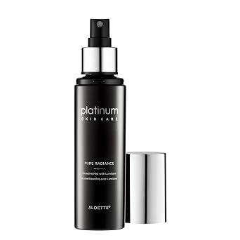 Aloette Facial Toner Spray, Pure Radiance Mist - Alcohol-Free Daily Toner for Face Balances, Tone & Firm - Hypoallergenic for All Skin Types