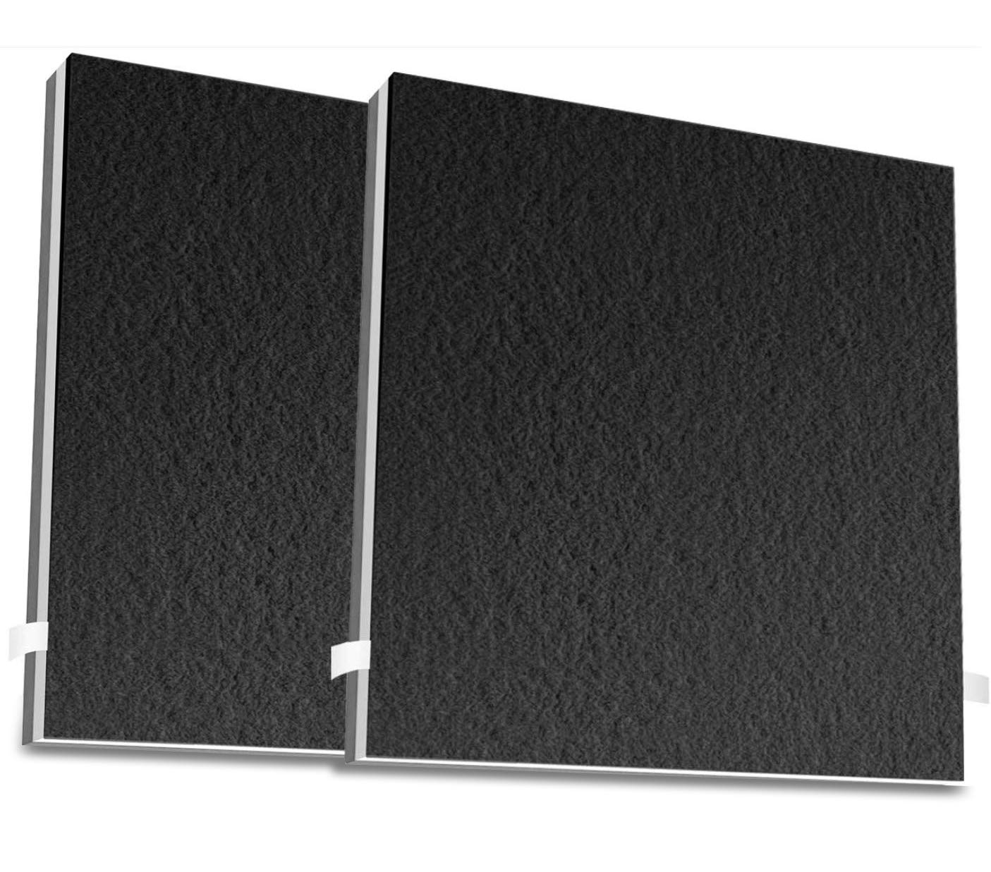 Fette Filter2 Pack of 3-in-1 Replacement HEPA Filters Compatible with Oregon Scientific Purifier CF8410 3 Stage Purification Removes 99.97% of Air Pollutants