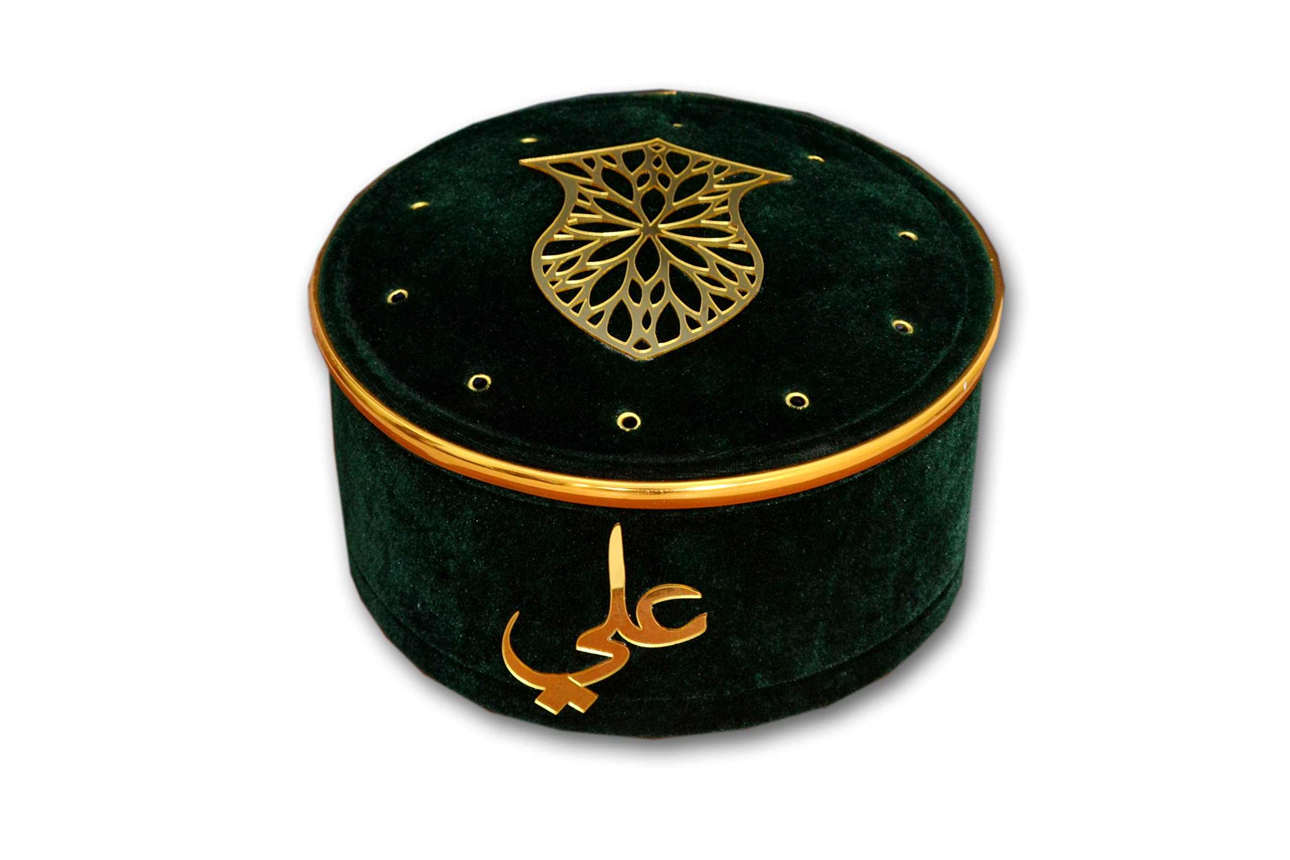 Ashrafi Capes Men's Namaz Cap Sufi Muslim Namaz Topi/Prayer Cap |salat Prayer Cap for Men | Comfortable, Topi, Cap, Easy to Maintain, Washable, Fancy