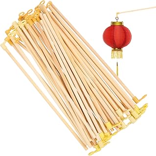 35pcs Lantern Handle Fairy Lantern Craft Kit Lantern Handles Lanterns Making Stick Electronic Accessories Cane Accessories DIY Lantern Supplies Lanterns Pole Bulk