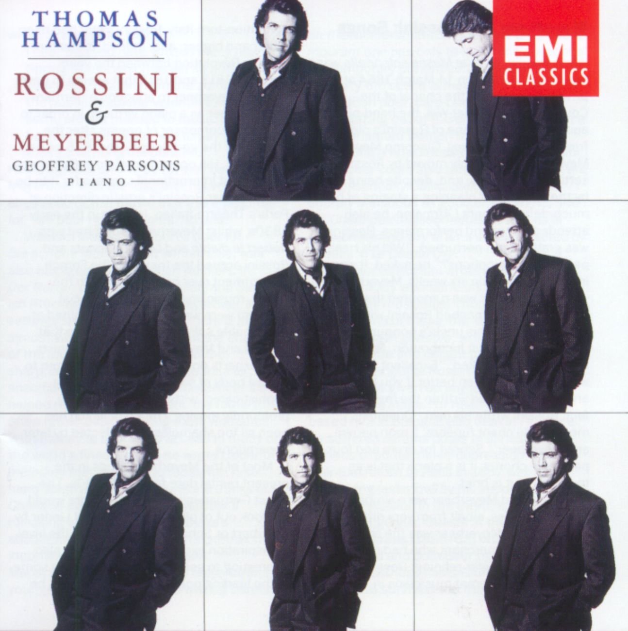 Thomas Hampson Sings Rossini & Meyerbeer [Audio CD]