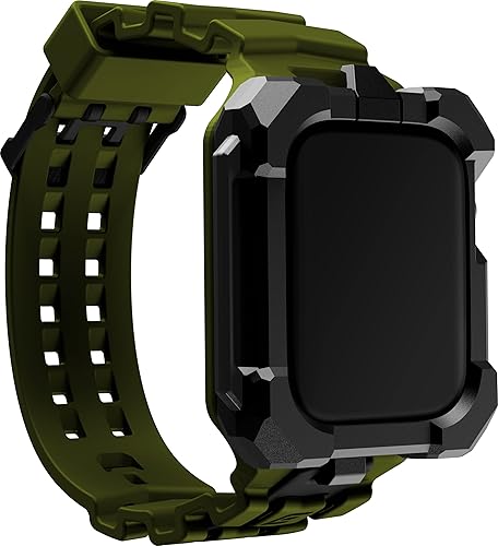 Element Case Special Ops - Correa y funda para Apple Watch Series 78 (1.772 pulgadas), resistente, ligera y absorbente de golpes, color verde Element Case Special Ops - Correa y funda para Apple Watch Series 78 (1.772 pulgadas), resistente, ligera y absorbente de golpes, color verde