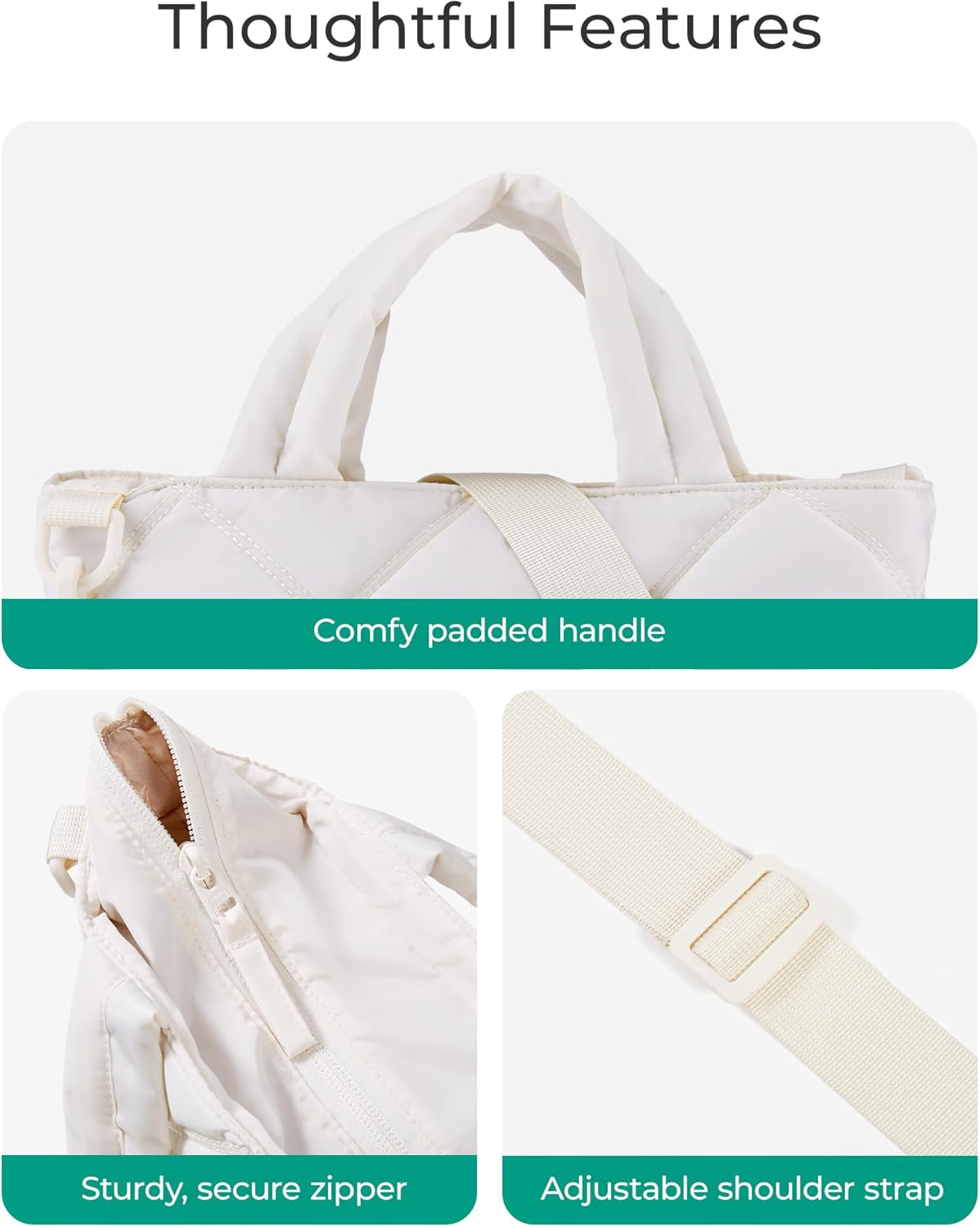 BAGSMART Crossbody Bags for Women, Small Crossbody Bag Cross Body Purse Mini Tote Travel Purse Shoulder Handbags Wallet - Image 6