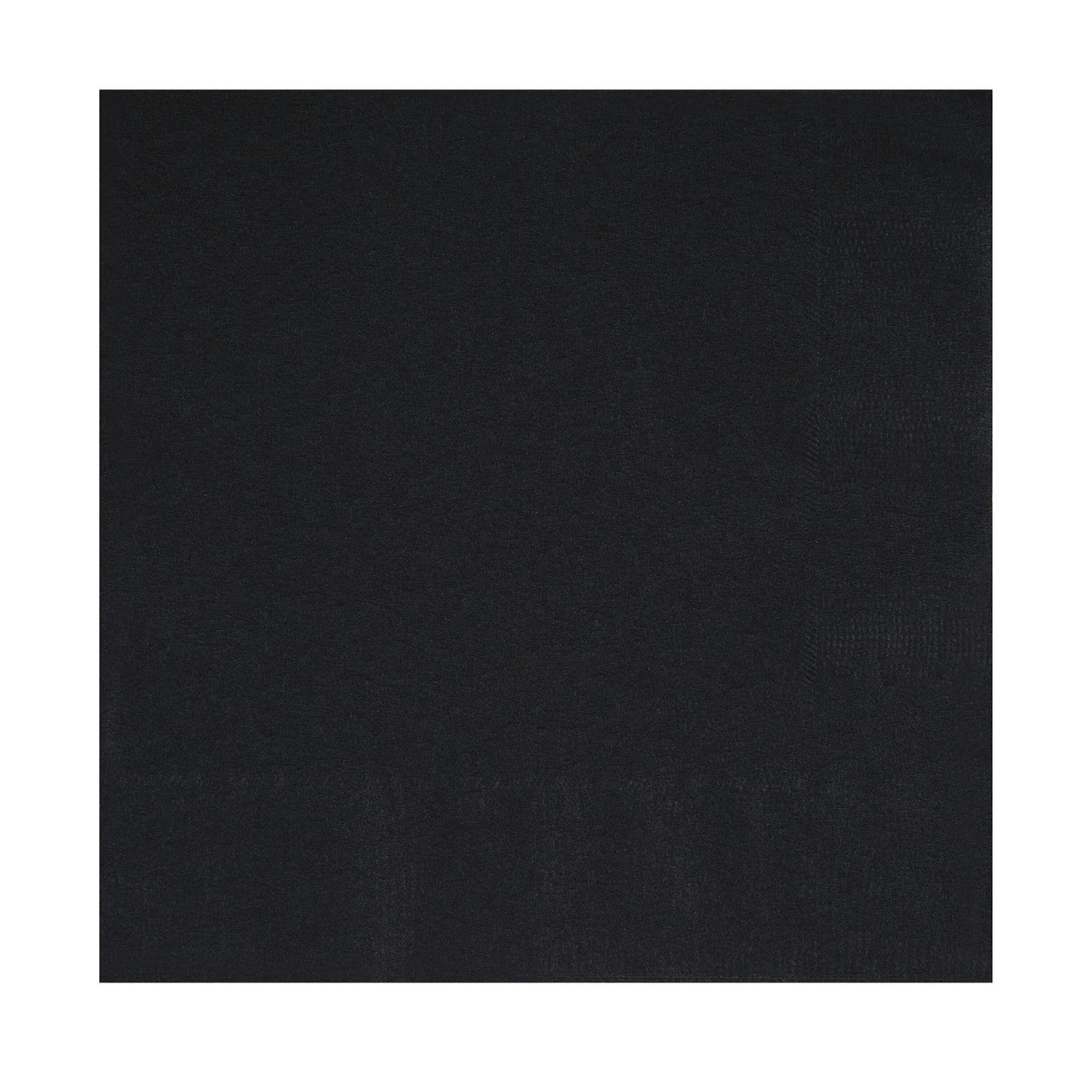 Unique 80741 Paper Napkins-13 cm-Black Colour-20 Count (Pack of 1)