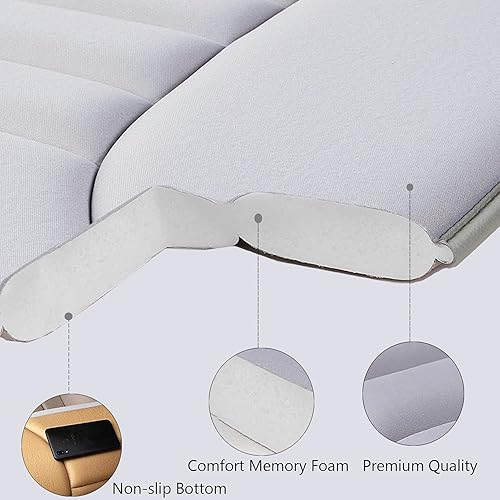 Miniatura 4 de Big Ant Cojín de asiento de automóvil, cojín de espuma viscoelástica, alivio del dolor, protector de asiento cómodo para automóvil, oficina, uso