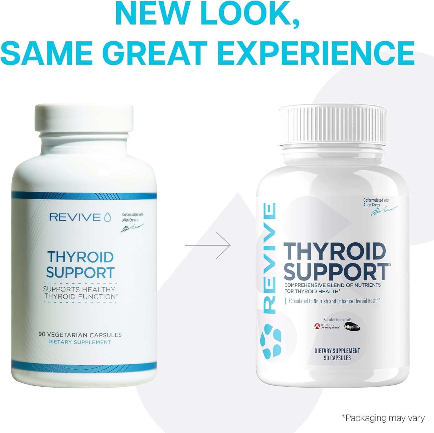 Revive MD Thyroid Support Supplement for Men & Women - Comprehensive Blend of Nutritents Supports Healthy Thyroid Function with Essential Vitamin, Minerals & Herbs (90 Capsules, 30 Servings) - Image 7