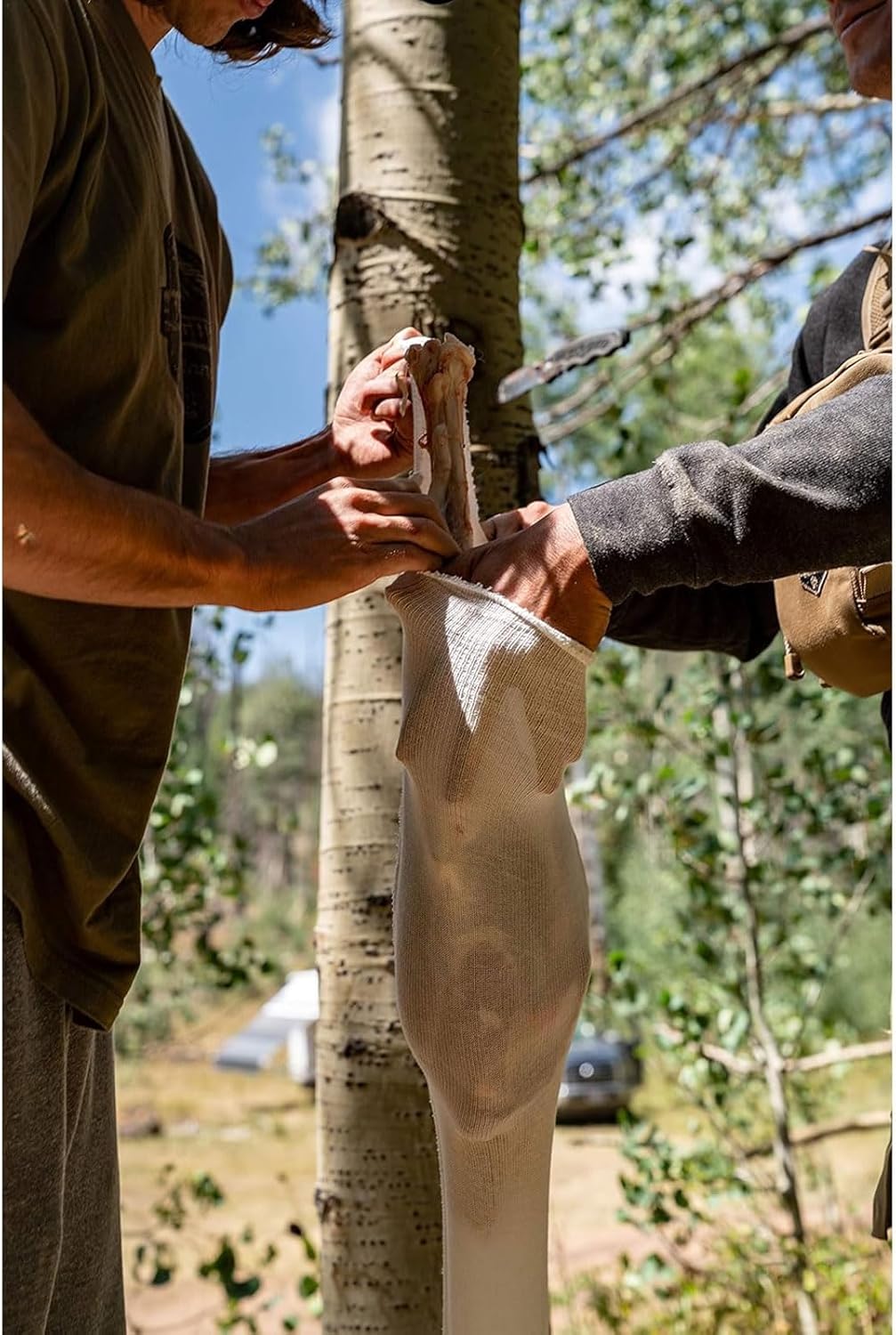 HME Econ Durable Reliable Washable Reusable Smell-Free Hunting Game Bag - Tailored Specifically for Big Game
