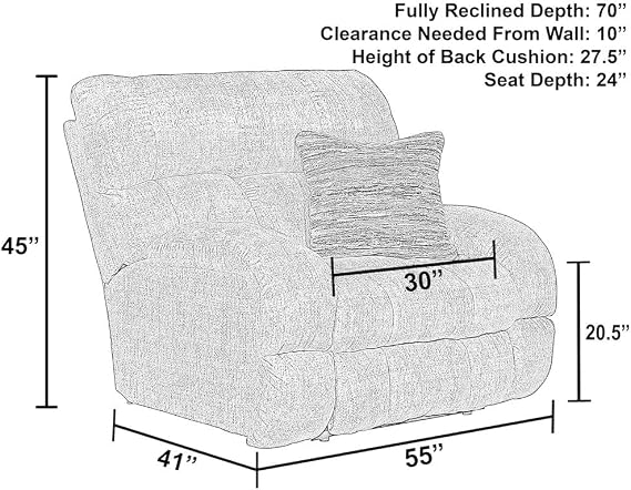 Catnapper Ashland Lay Flat Recliner