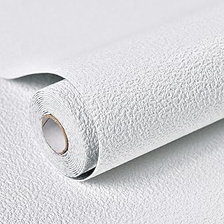 3D-Schaumstoff-Wandpaneele, selbstklebend, wasserdicht, schalldicht, Tapetenrolle, Heimdekoration für Schlafzimmer, Wohnzimmer, 50 x 280 cm (weiß)