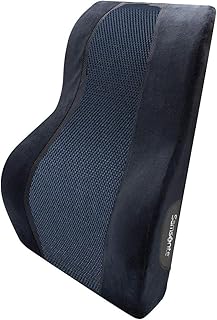 Samsonite - Samsonite Premium Memory Foam Lumbar Support Cushion for Car