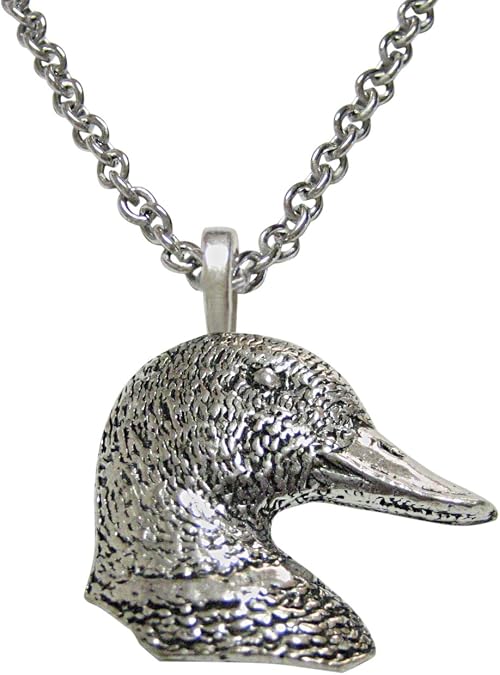Kiola Designs Mallard Duck Head Pendant 