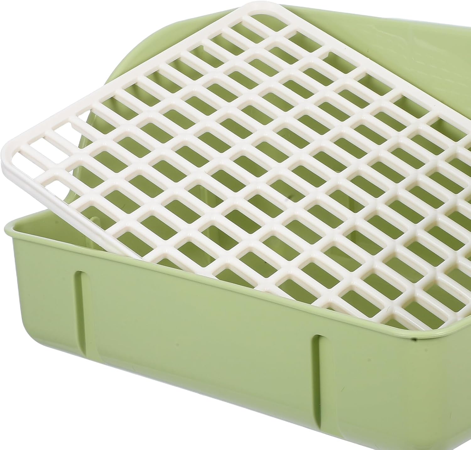 Automatic Bird Bath Tub with Circulating Water Pump, Green Parrot Shower Fountain with Double Tubes for Indoor Use, Small to Medium Pet Birds Bathing Accessory