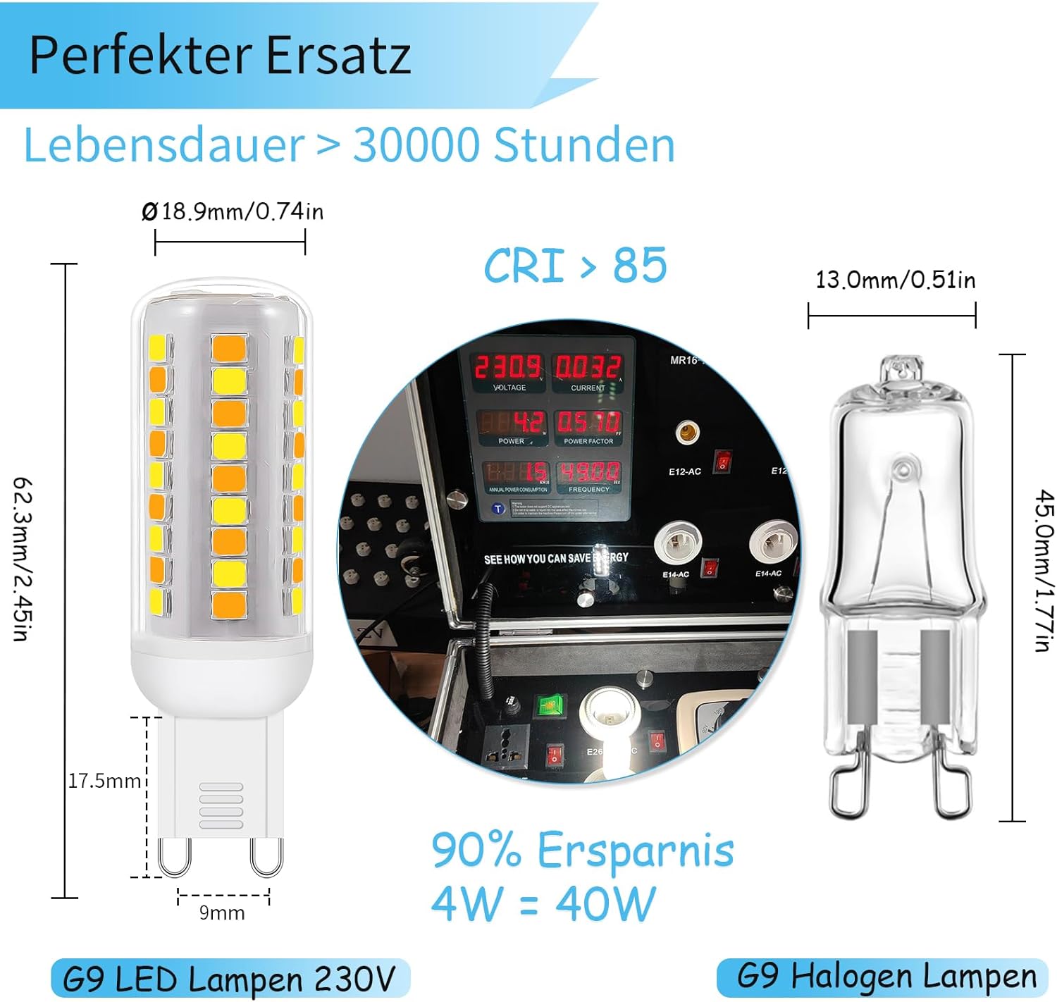 Ovládanie G9 LED žiarovky cez aplikáciu
