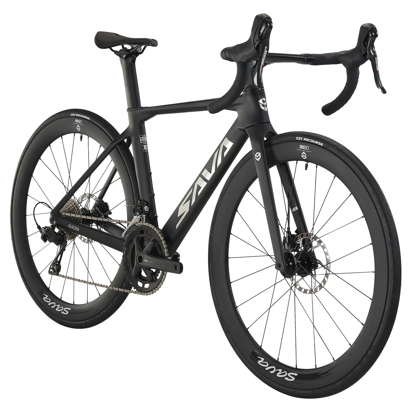 A7L Carbon Road Bike, T800 Carbon Fiber Frame 700C Racing Bicycle with Shimano 105 R7100 24 Speed Groupset and Hydraulic Disc Brake, Ultra-Light Carbon Bike for Man and Women