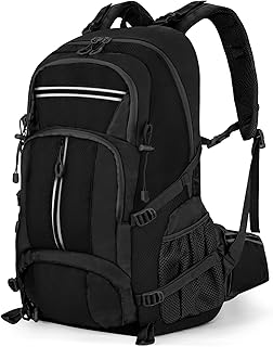 50L Hiking Backpack, Labor Saving Rucksack for Men Women Hang System Daypack Breathable Camping Backpack Water Resistant for Outdoor Camping Travel Daypack Climbing Skiing Gifts