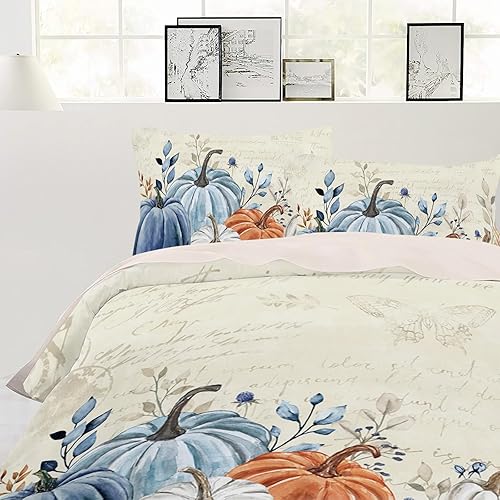 Miniatura 2 de Juego de funda de edredón Queen  Juego de funda de edredón de Navidad de 4 piezas de muñeco de nieve negro, juegos de ropa de cama de copo de nieve