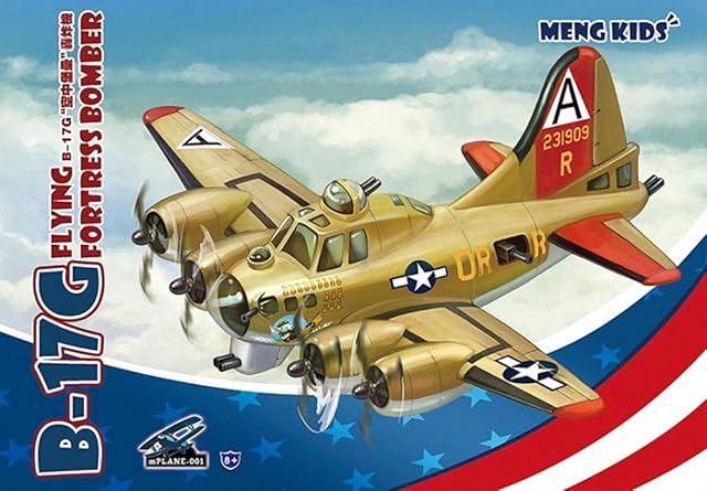 MENG "Model Kids B-17G Flying Fortress Bomber Kit (Multi-Colour)