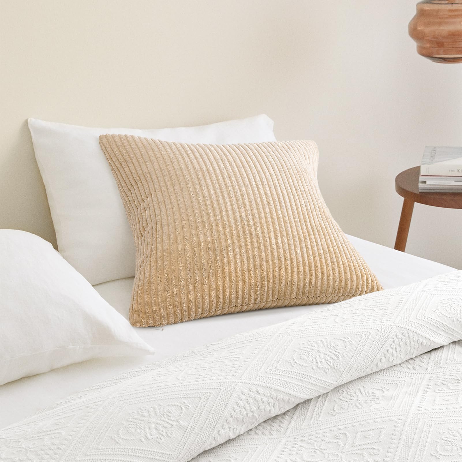 60x60 Cm Grigio JIAHANNHA Federe Cuscini Velluto Grigio 60x60cm - Set 2 Pezzi Decorativi Federe Per Divano - Foto 6