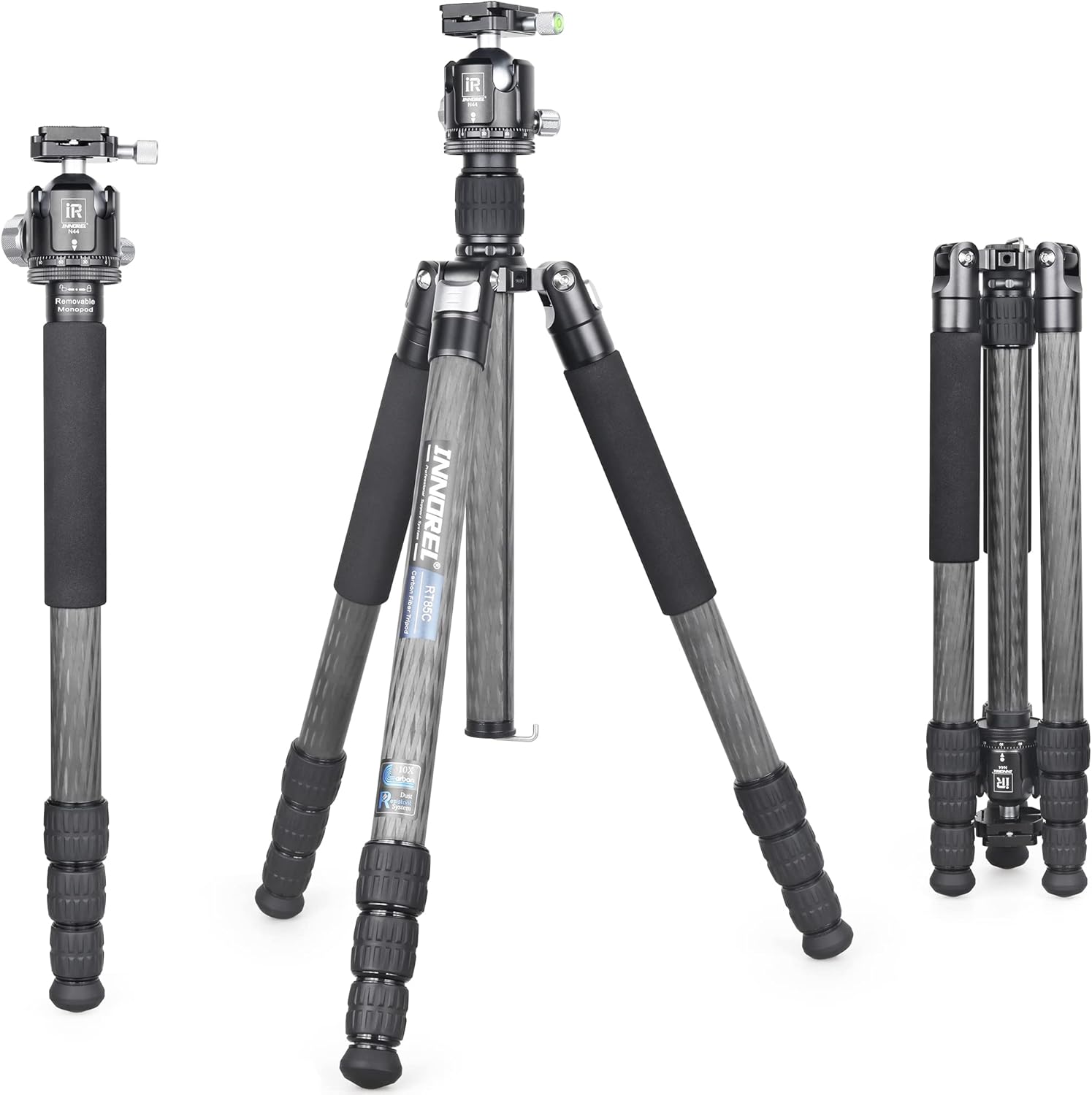 Amazon.co.jp INNOREL RT85C Carbon Tripod, Ball Head Kit, 72.8 inches