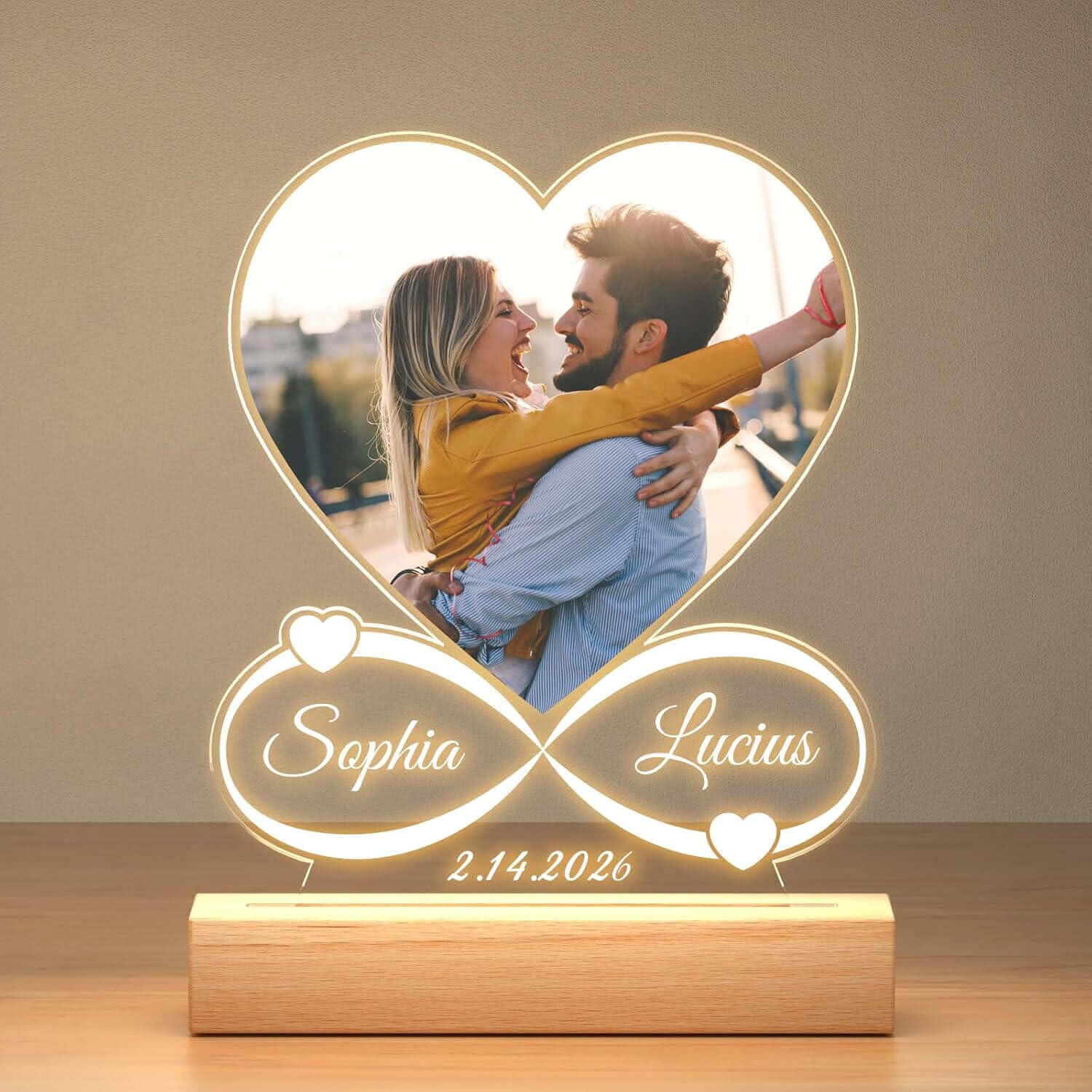 - KoxSmar Custom Picture Frames, Personalized Photo Frame, Customized Picture Frames, Personalized Anniversary Birthday Gifts for Women Men Her Him Mom Dad Baby Kid Family Pet