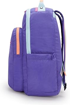 Kipling Women's Seoul Fc 15 Laptop Backpack, Durable, Roomy with Padded Shoulder Straps, Built-In Protective Sleeve