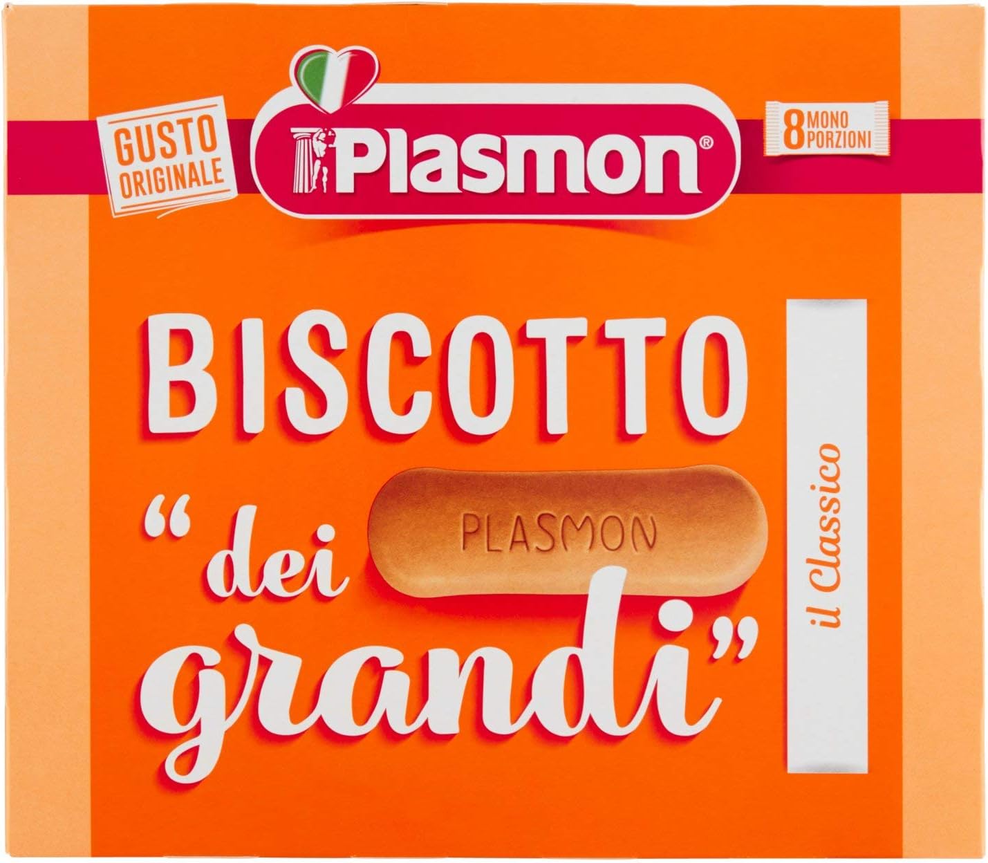 Plasmon Biscotti | Plasmon Cookies | Plasmon, Biscuit "of the great" the Classico | Plasmon | 10.58 Ounce Total Weight