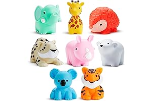Munchkin Wild Animal Bath Squirters (8-Pack)