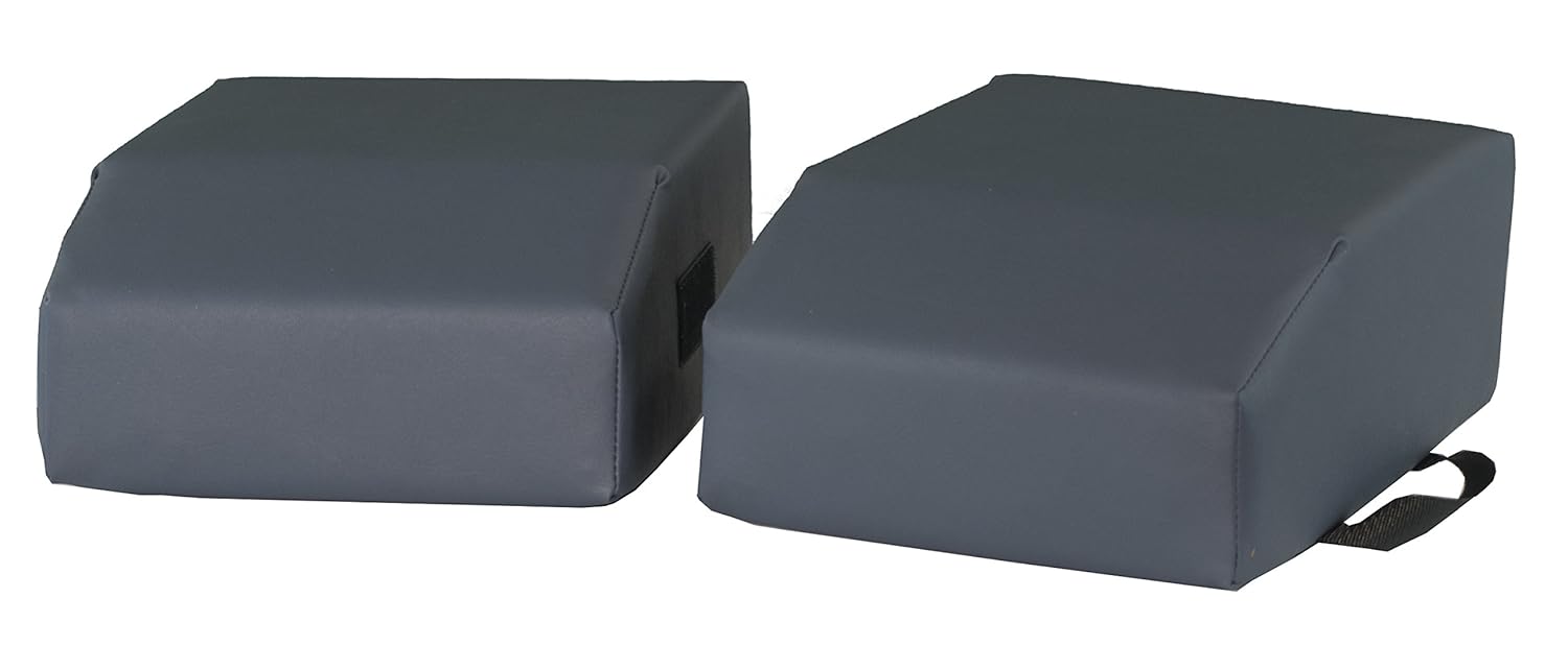Split-Leg Support Bolster for Knees, Ankles, Side-Lying,Blue