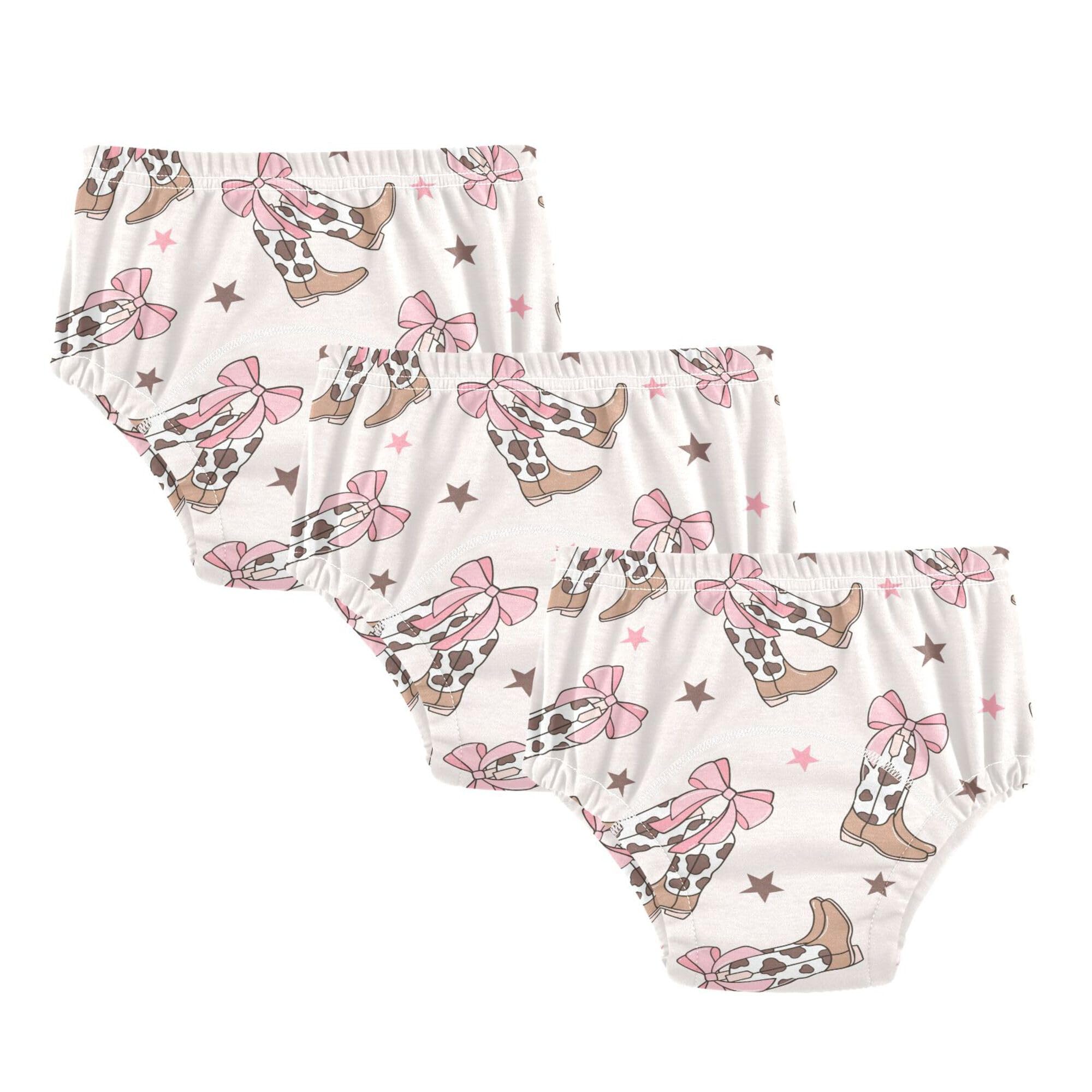 Toddler Potty Training Underwear Cotton Absorbent Soft Baby Girl Boy Potty Training Pant 2t-5t