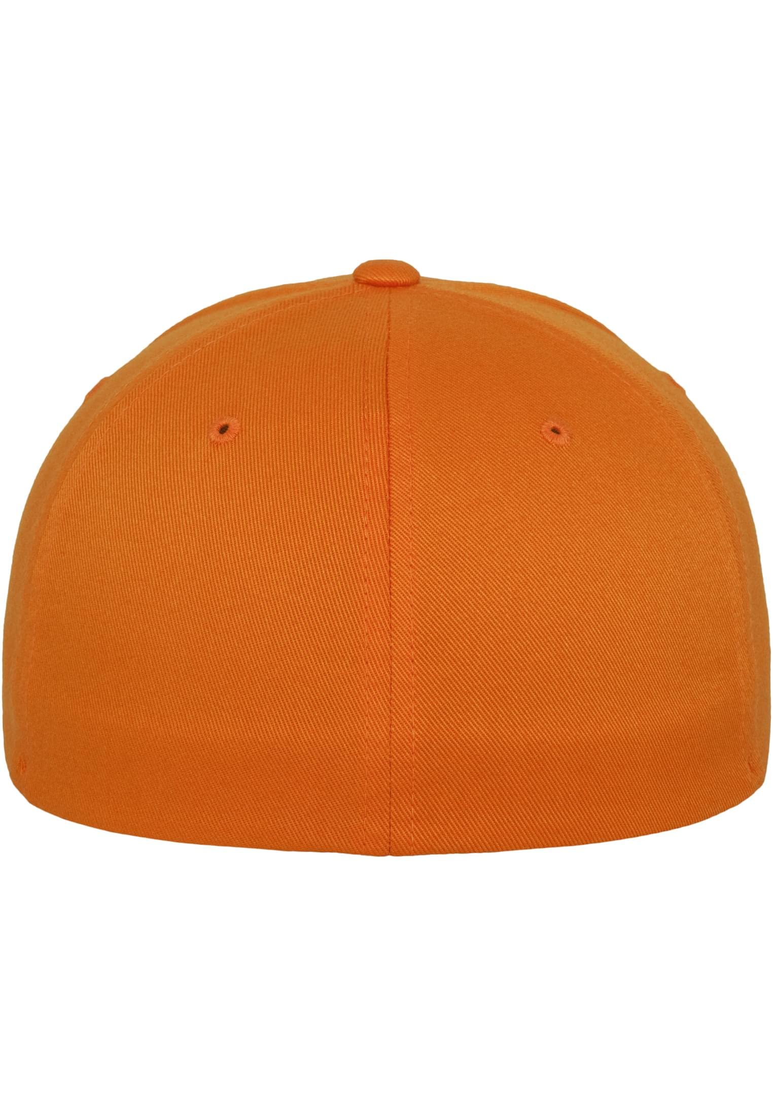 Flexfit Unisex Cap Wooly Combed, Unisex Baseballkappe, XXL, orange – Ansicht 2