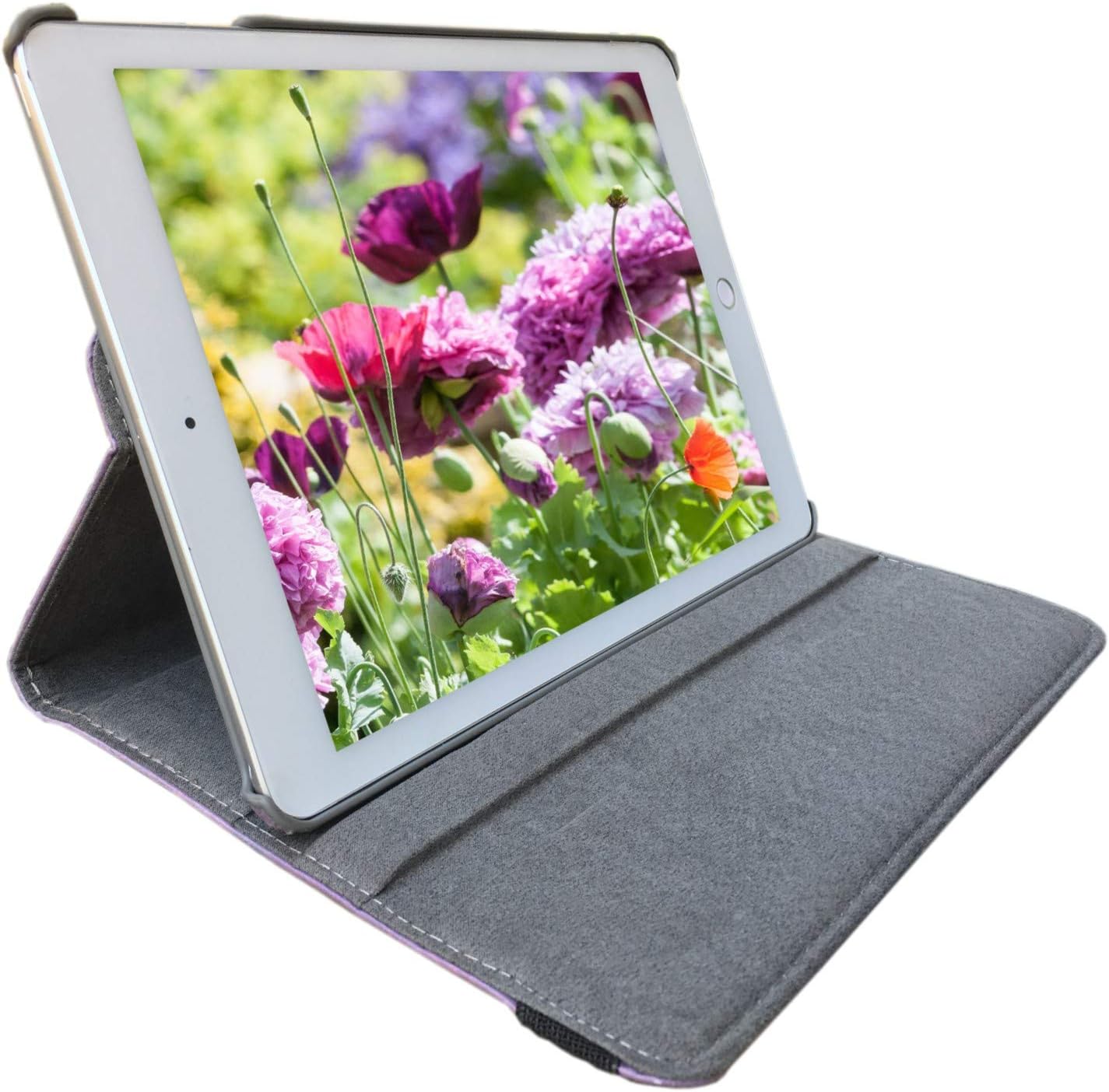 Ipad Case for ipad Mini 1st, 2nd, 3rd Generation Model A1432, A1454, A1455, A1489, A1490, A1491, A1599, A1600 or A1601 Heart Flower