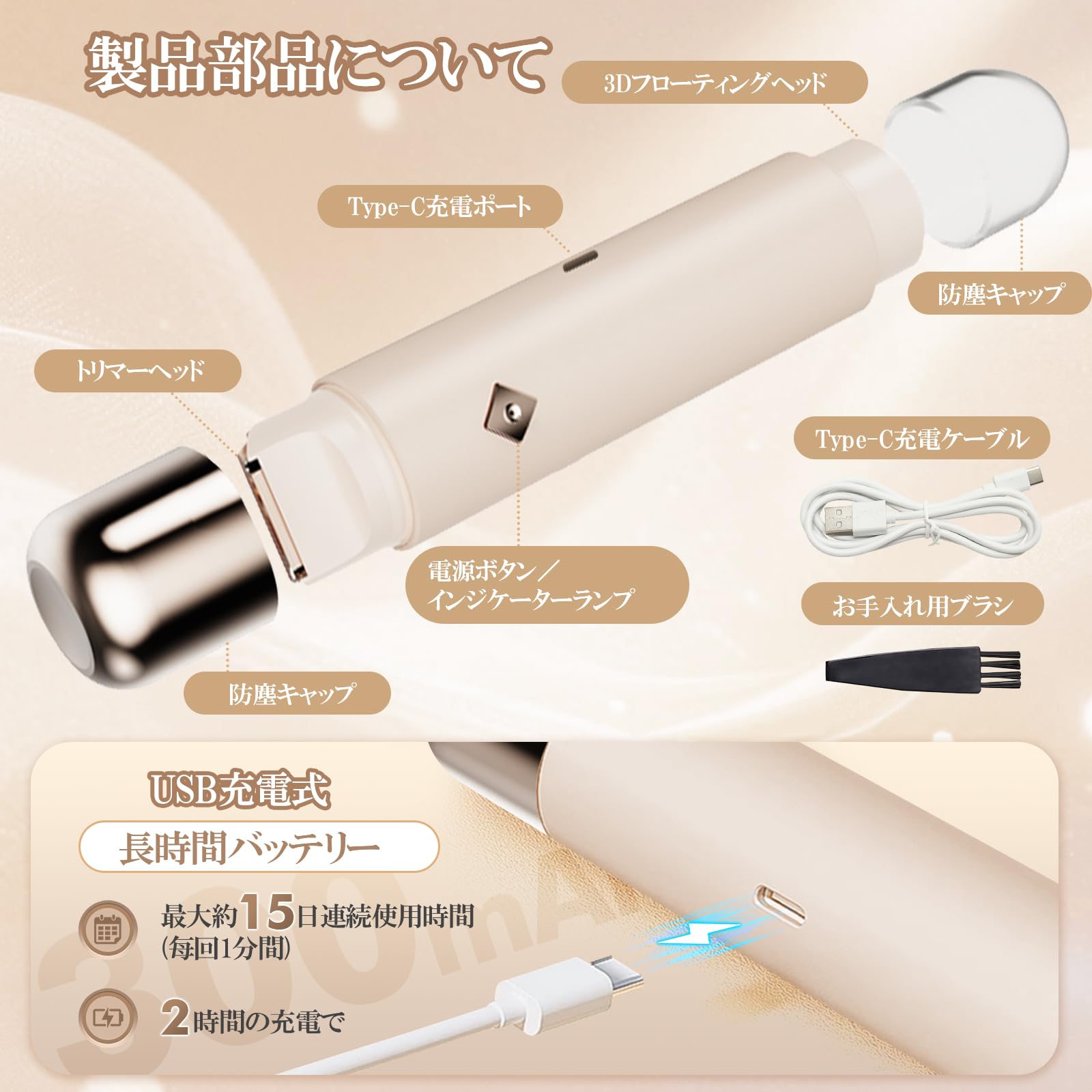 Amazon | レディースシェーバー 電気シェーバー【脱毛サロンのプロが